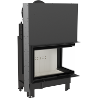 Kamīnu kurtuve Kratki  MBA 17 BS giljotīna (labā)