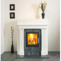 Kamīna apdare Nordpeis Wimbledon London betona rāmis